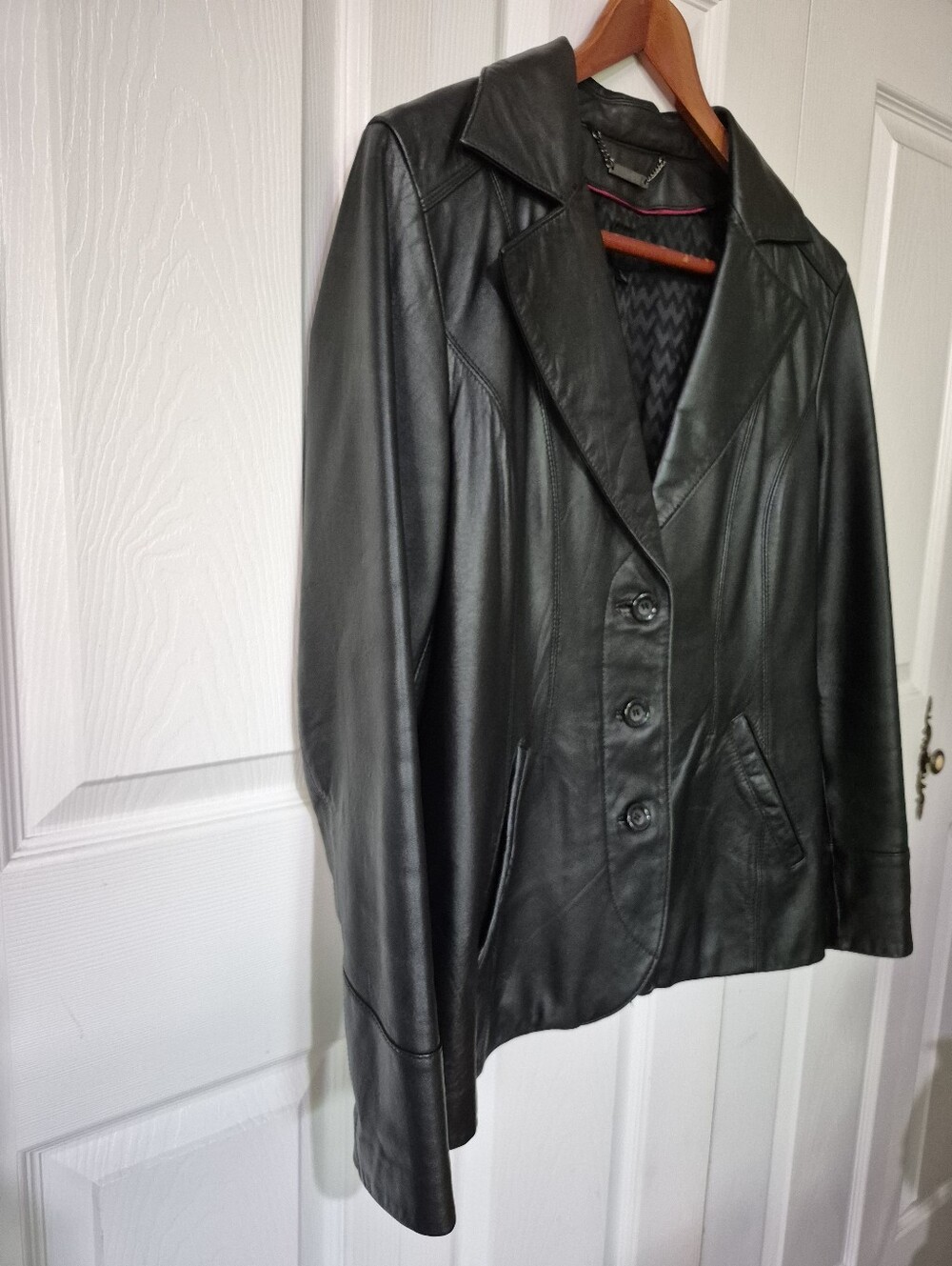 Wilsons Leather Jacket Black, Womens Size L - Picture 2 of 12
